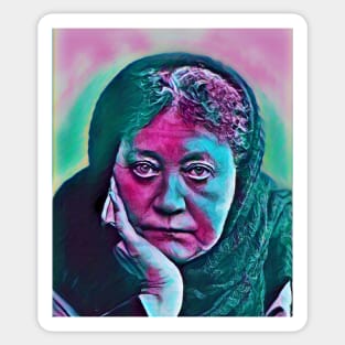 Helena Blavatsky Portrait | Helena Blavatsky Artwork 4 Sticker